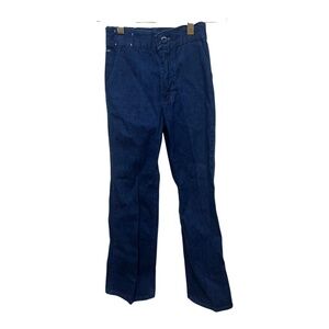 Wrangler Vintage Kid's 70's Flare Denim Jeans Sz 10 USA